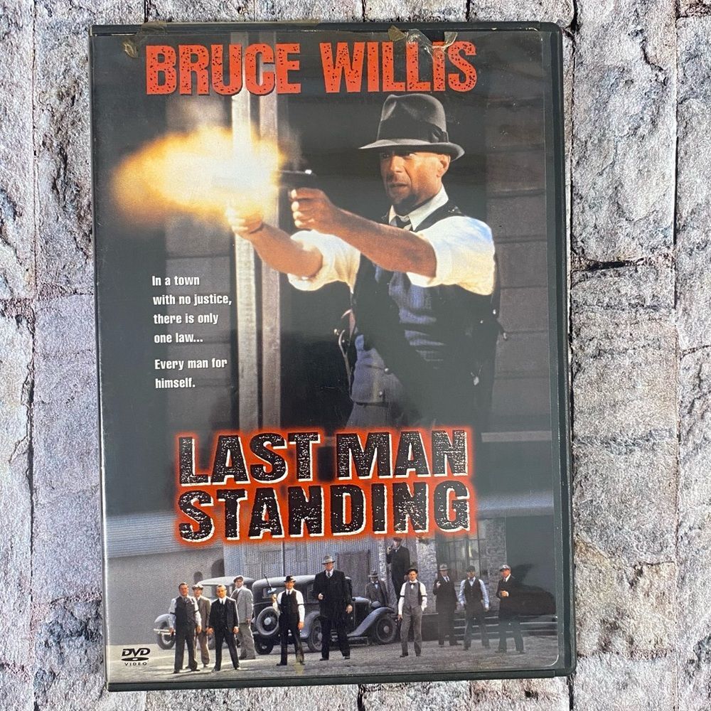 Last Man Standing DVD Bruce Willis Christopher Walken Rated R